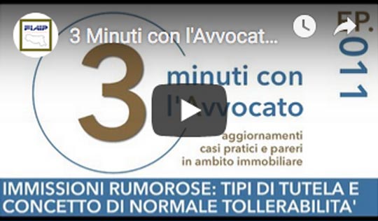 3 minuti con l'avvocato video