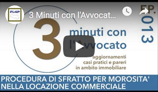 solo 3 minuti con l'avvocato