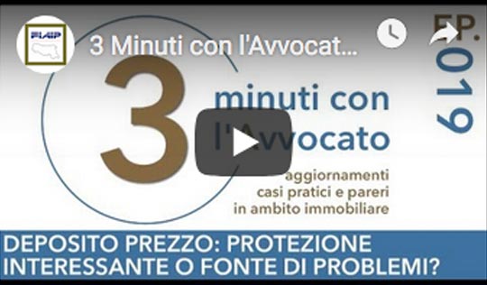 3 minuti con l'avvocato sull'immobiliare