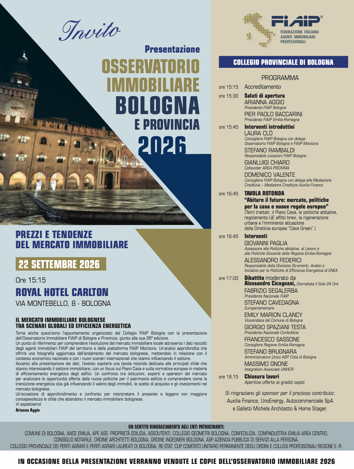 Osservatorio Immobiliare FIAIP - Studio Legale FIAIP